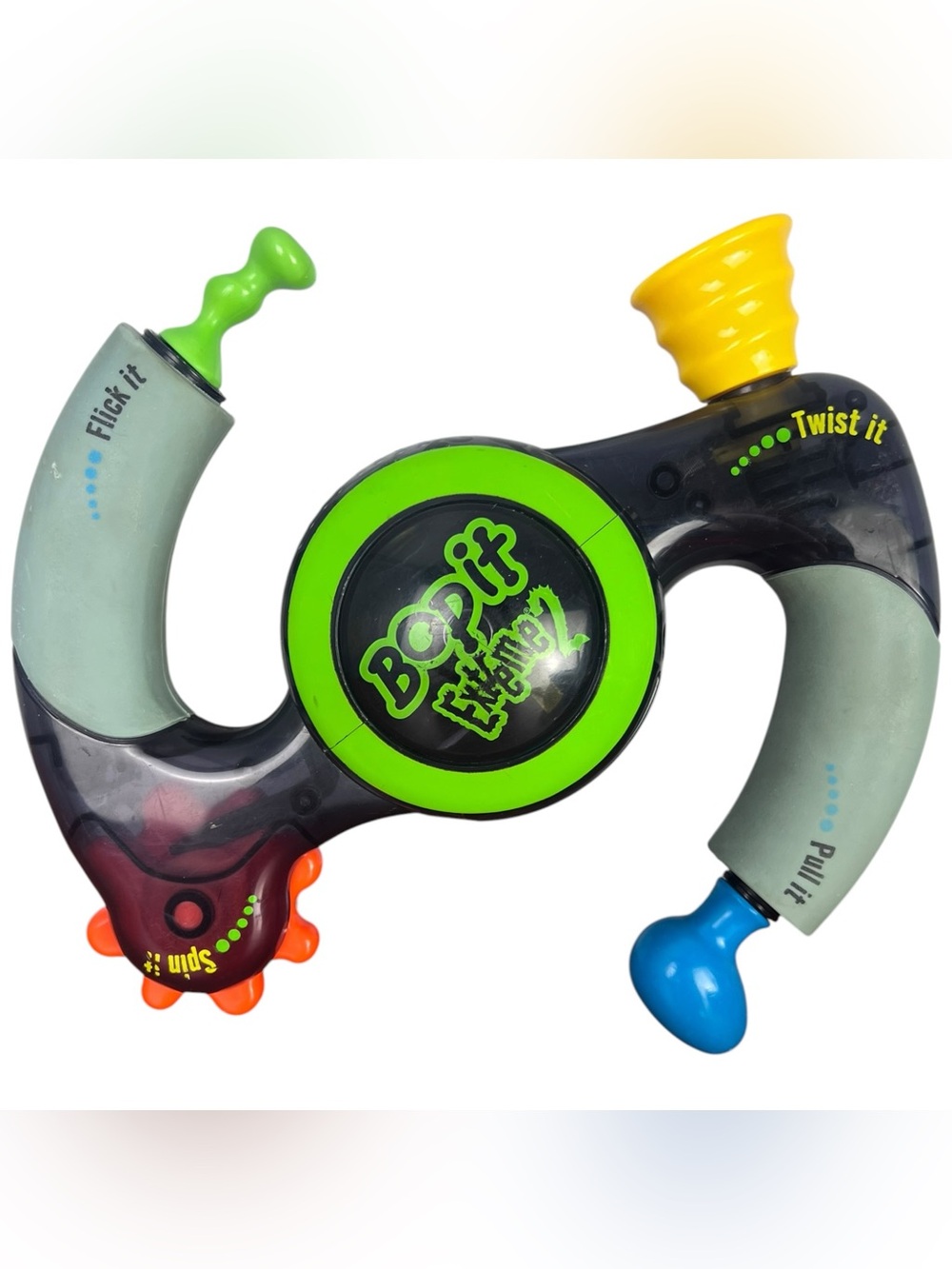 Vintage 2002 Hasbro BOP IT EXTREME 2 Electronic Handheld Game - Tested Works